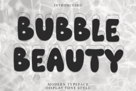 Bubble Beauty Font