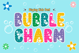 Bubble Charm Font