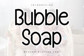 Bubble Soap Font