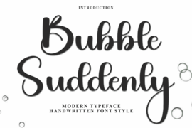 Bubble Tea Font