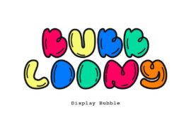 Bubbloony DEMO Font