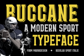Buccane Font Family