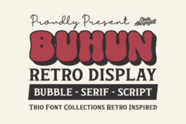 Buhun Retro Two FREE Font