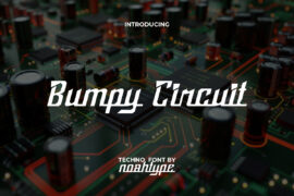 BumpyCircuitDemo Font