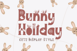 Bunny Holiday Font