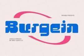 Burgein Demo Font