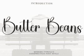 Butter Beans Font