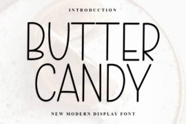 Butter Candy Font