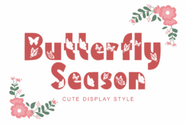 Butterfly Season Demo Font