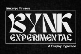 Bynk Font