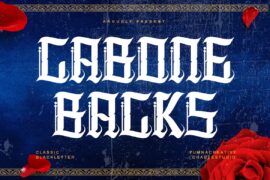 Cabone Backs Font