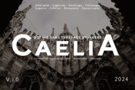 Caelia Demo Font Family