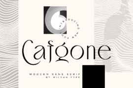 Cafgone Font Family