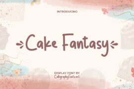 Cake Fantasy Demo Font