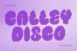 Calley Disco Demo Font