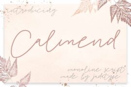 Calmend Font