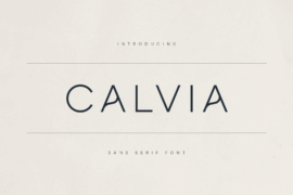 Calvia Demo Font