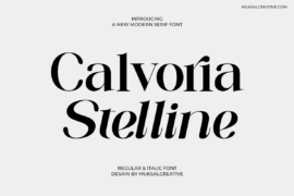Calvoria Stelline Font