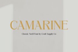 Camarine Demo Font