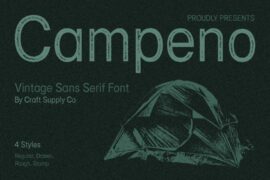 Campeno Vintage Demo Font