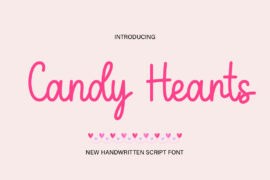 Candy Hearts Font