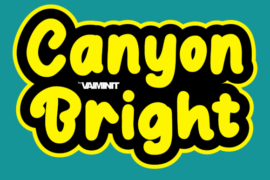 Canyon Bright Font