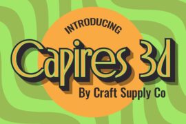 Capires 3D Demo Font
