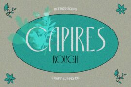 Capires Rough Demo Font