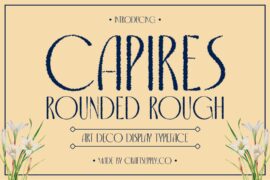 Capires Rounded Rough Demo Font