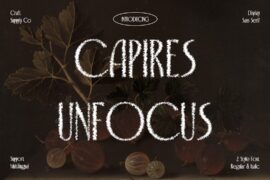 Capires Unfocus Demo Font