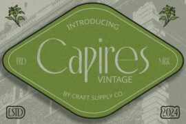 Capires Vintage Demo Font