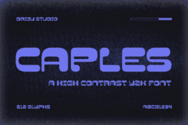 Caples Demo Font