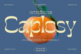 Caplosy Demo Font