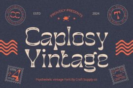 Caplosy Vintage Demo Font