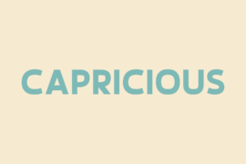 Capricious Font