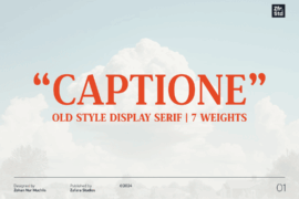 Captione DEMO Font