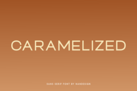 Caramelized ND Font