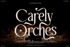 Carely Orches DEMO Font