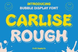 Carlise Rough Demo Font