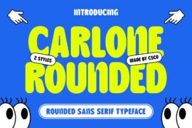Carlone Rounded Demo Font