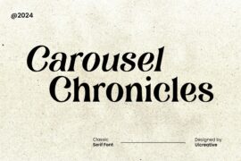 Carousel Chronicles Font Family