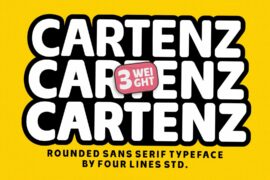 Cartenz Font Family