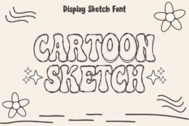 Cartoon Sketch Font