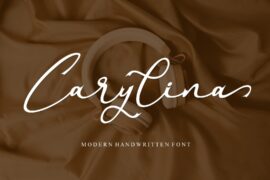 Carylina Italic – Personal Use Font