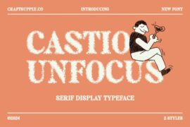 Castio Unfocus Demo Font