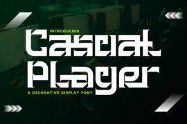 Casual Player Demo Font