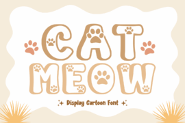 Cat Meow Font