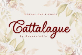 Cattalague Font