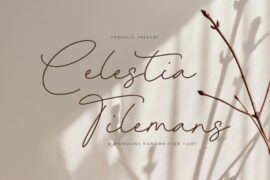 Celestia Tilemans Font