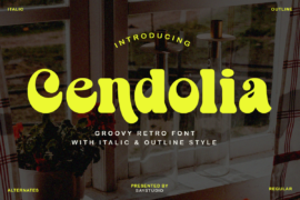 Cendolia DEMO Font
